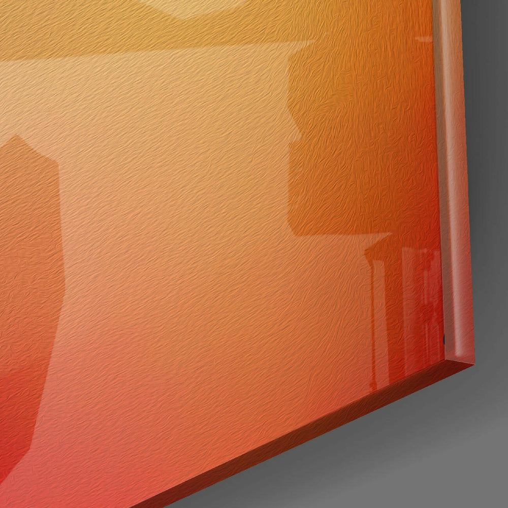 Heart Glass Wall Art || Designers Collection.