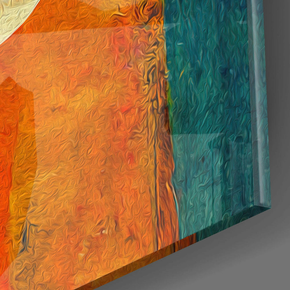 Saddness Glass Wall Art || Designer Collection.