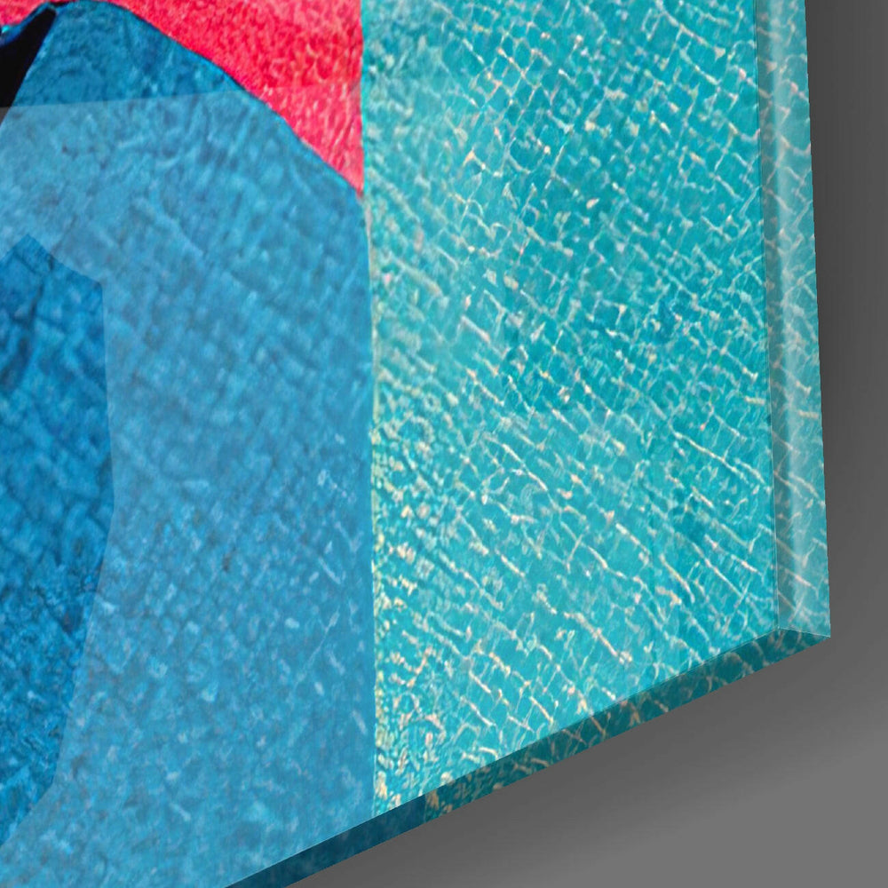 Masked Glass Wall Art || Designer Collection.