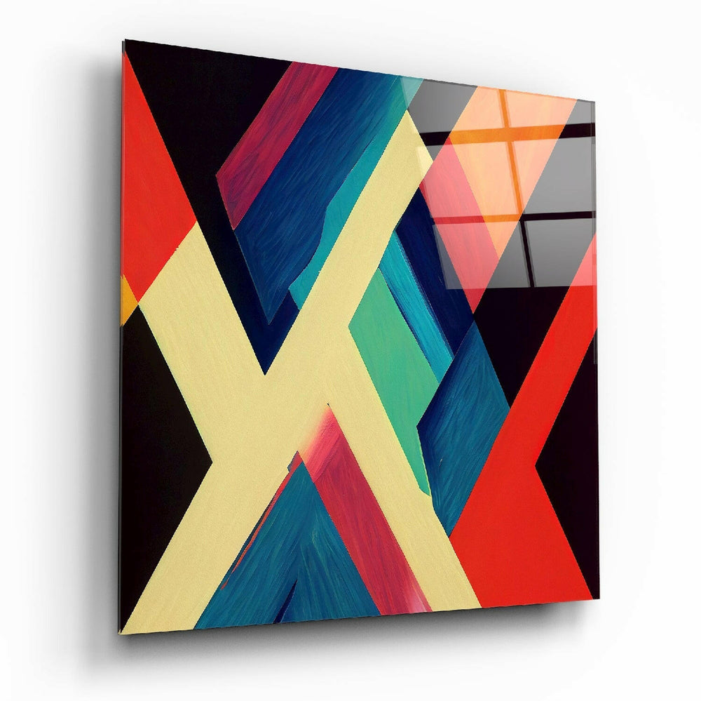 V's Glass Wall Art || Designer Collection.