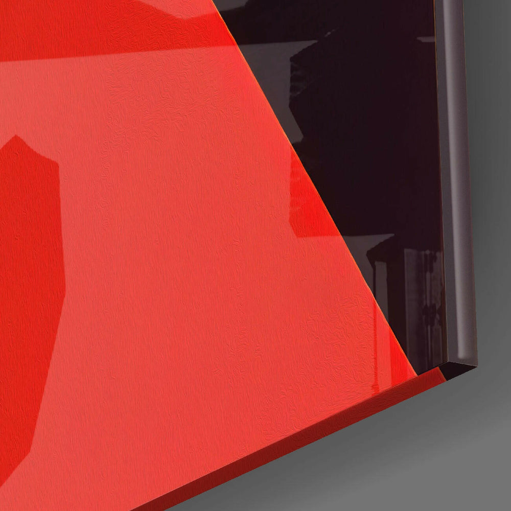 V's Glass Wall Art || Designer Collection.
