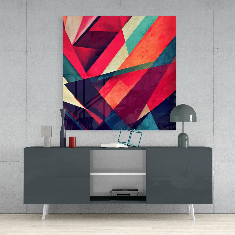 V's Glass Wall Art || Designer Collection.