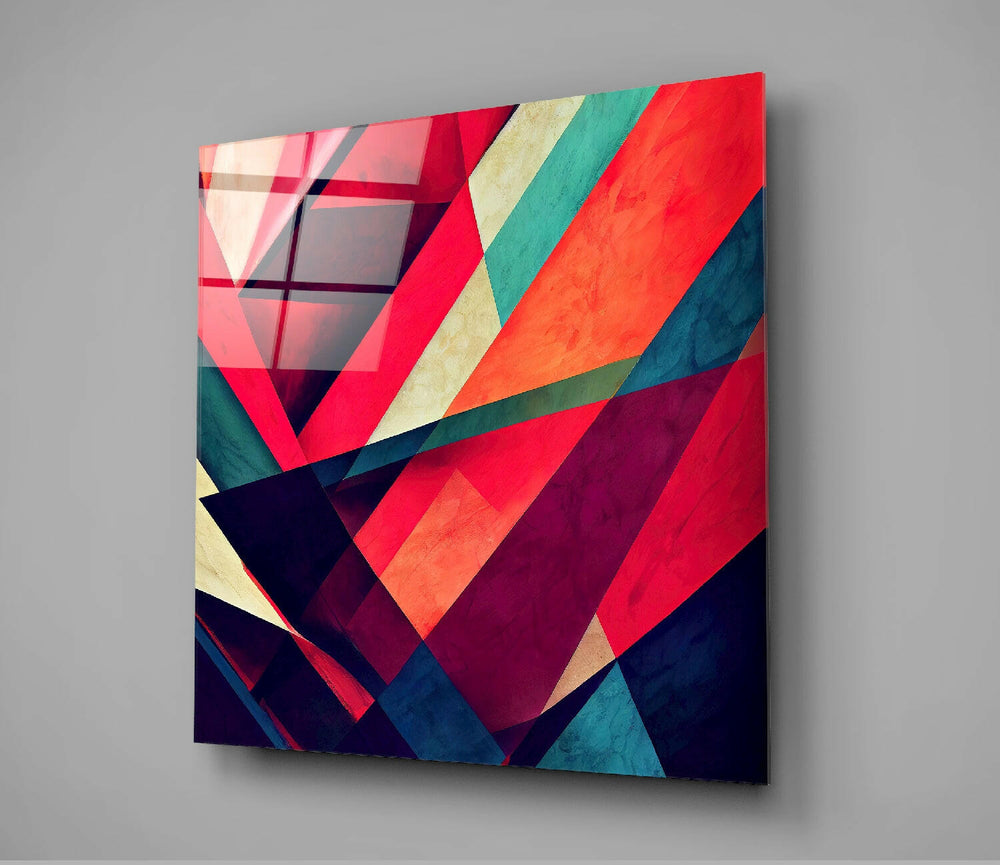 V's Glass Wall Art || Designer Collection.