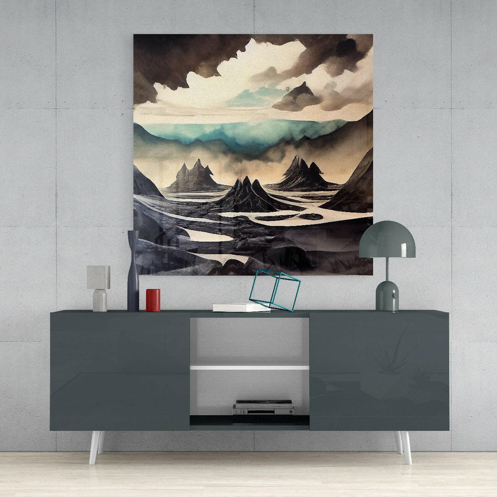 Landscape Glass Wall Art || Designer Collection.