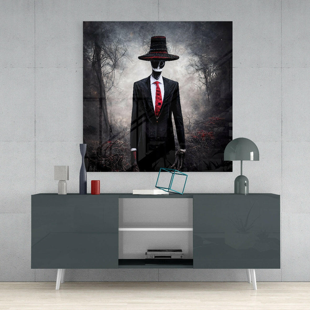 Negotiator Glass Wall Art || Designer Collection.