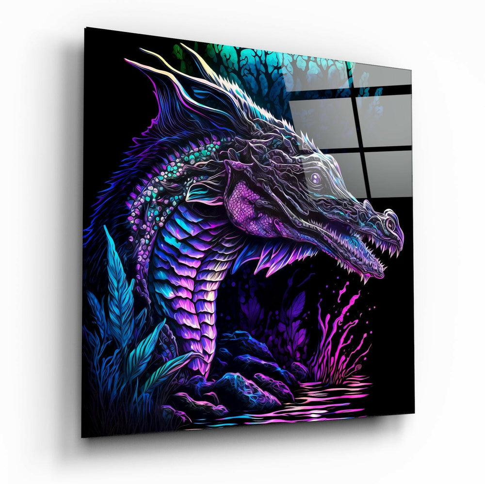 Dragon Glass Wall Art || Designers Collection | Insigne Art Design.