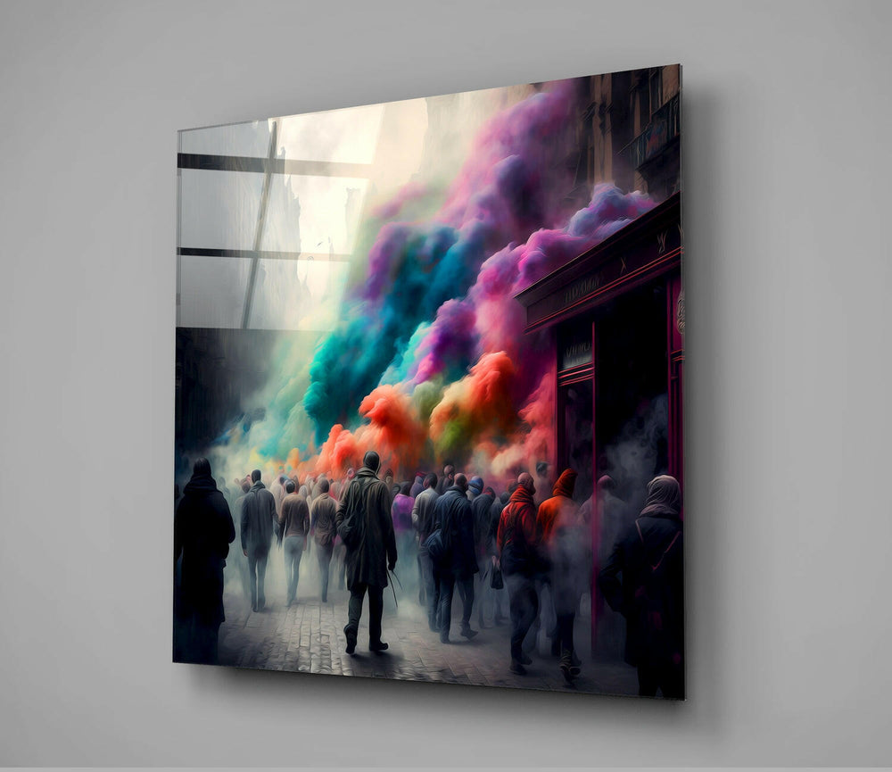 Escape Glass Wall Art || Designers Collection | Insigne Art Design.