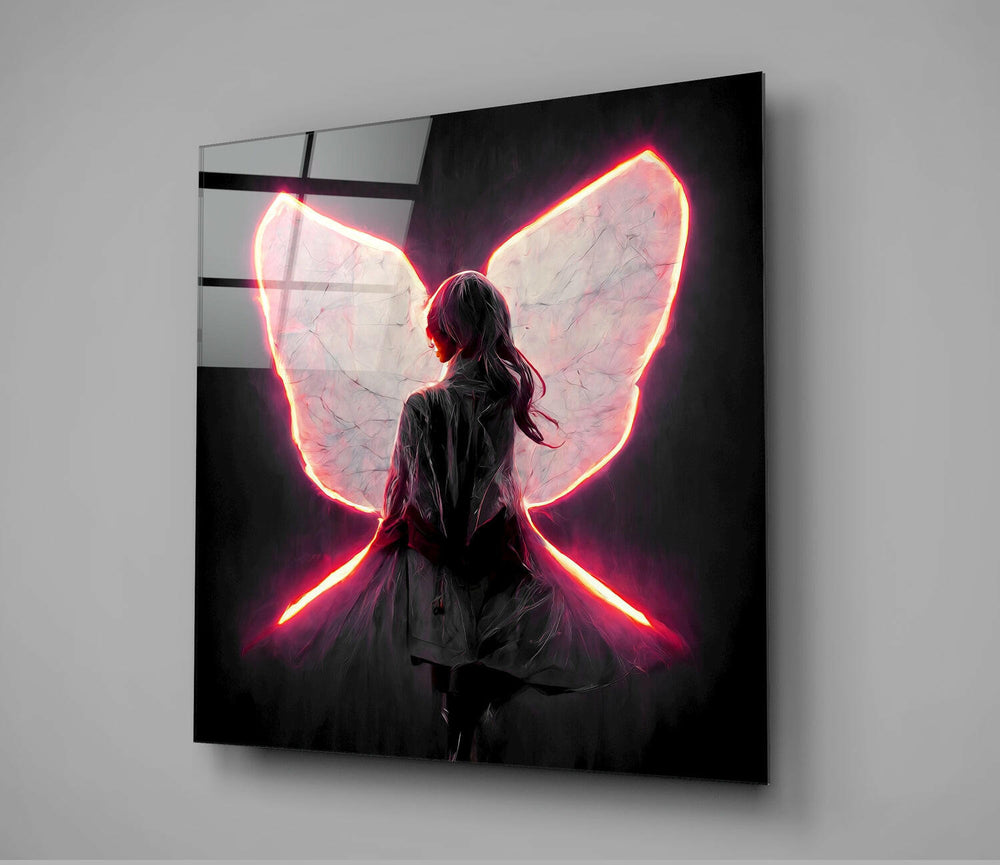 Me Flying Glass Wall Art || Designer Collection | Insigne Art Design.