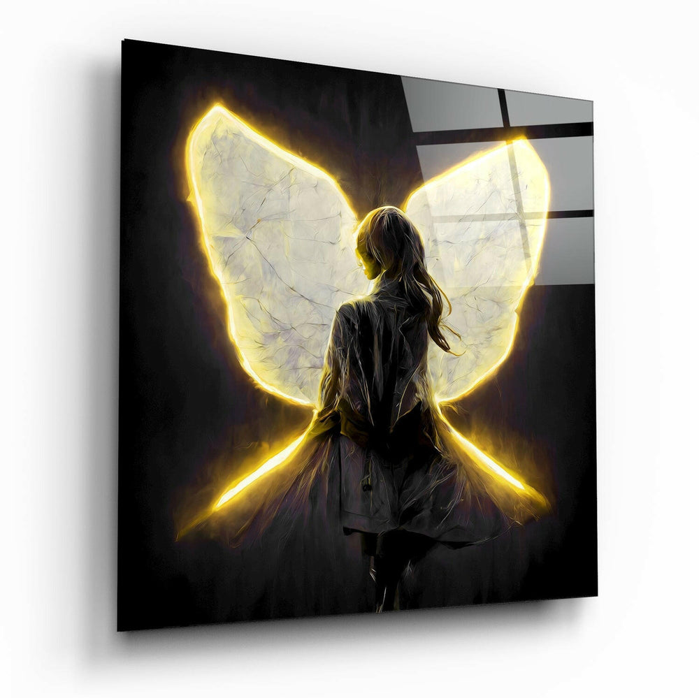 Me Flying Glass Wall Art || Designer Collection | Insigne Art Design.
