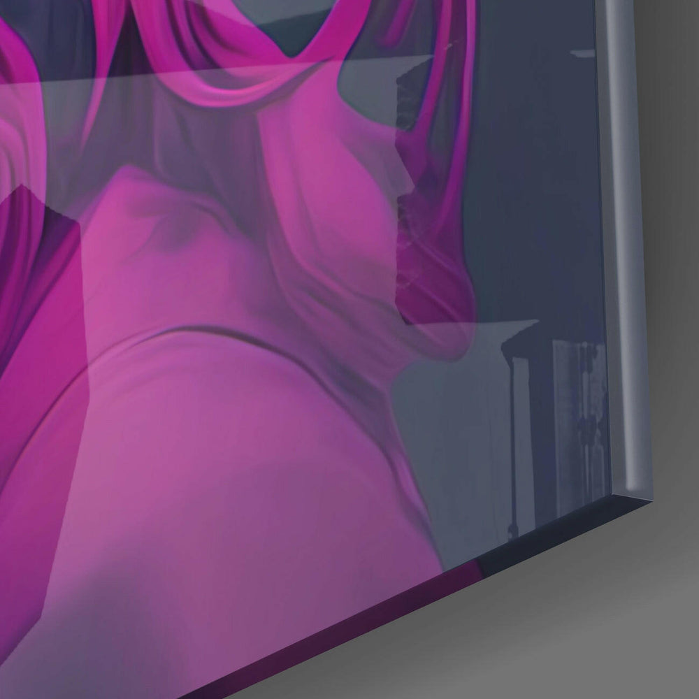Smoked Thoughts Glass Wall Art || Designer Collection | Insigne Art Design.