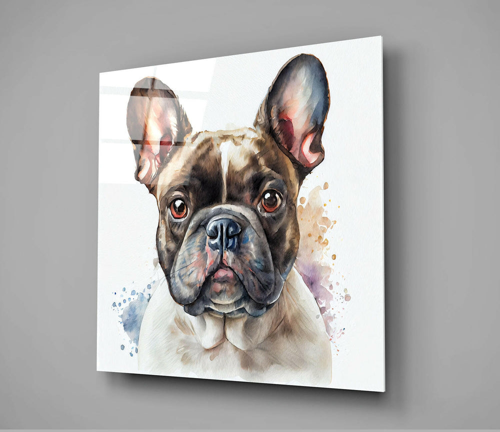 Cute Dog Glass Wall Art || Designers Collection | Insigne Art Design.