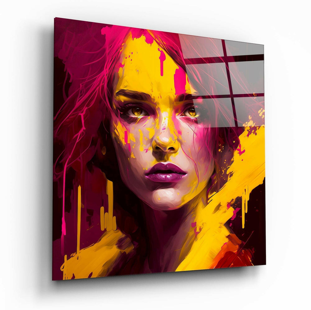 She Glass Wall Art || Designer Collection - Insigne Art