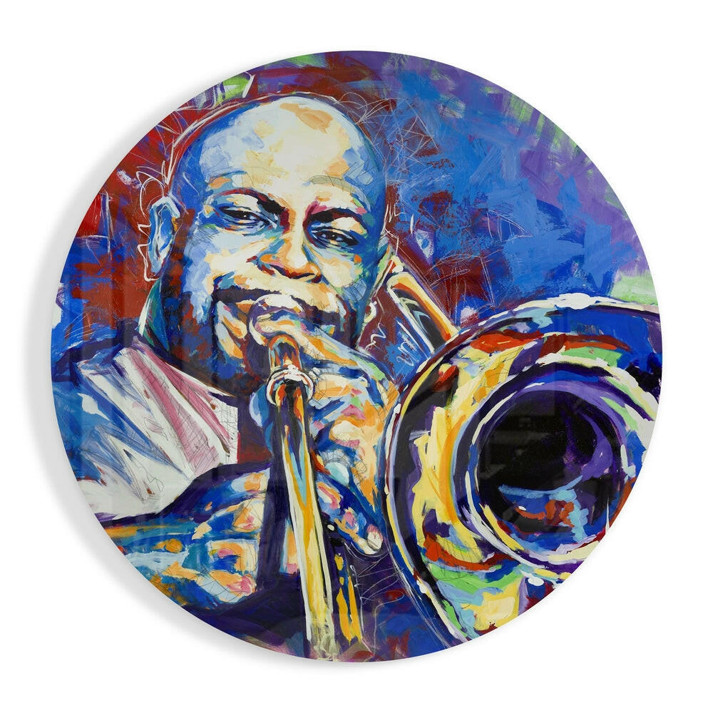 Music Glass Wall Art.