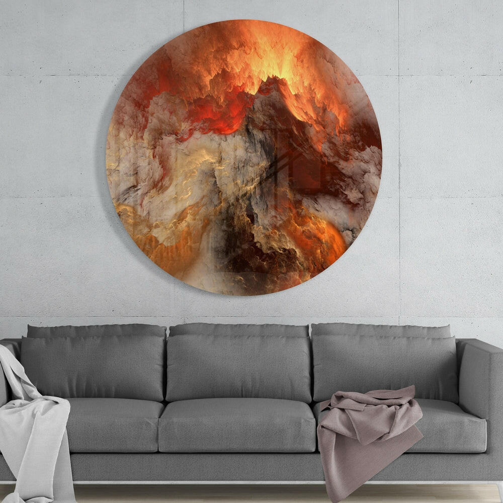 Lava Glass Wall Art.
