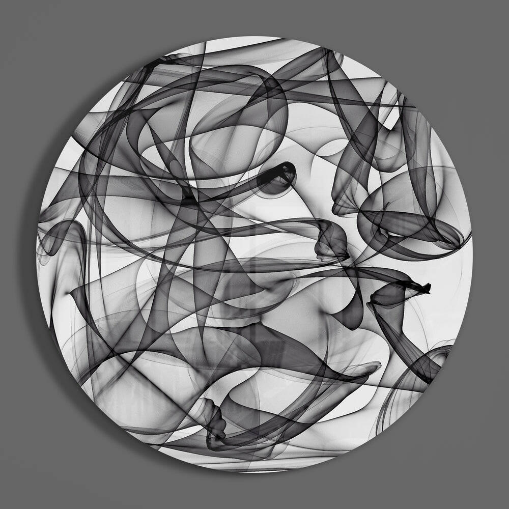 Smoke Glass Wall Art.