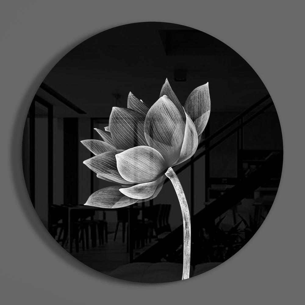 Flower Glass Wall Art.