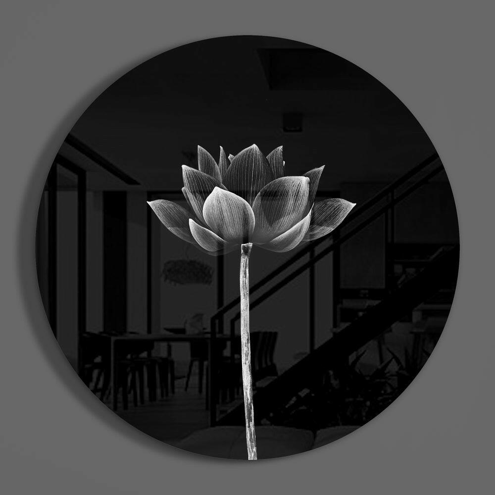 Flower Glass Wall Art.