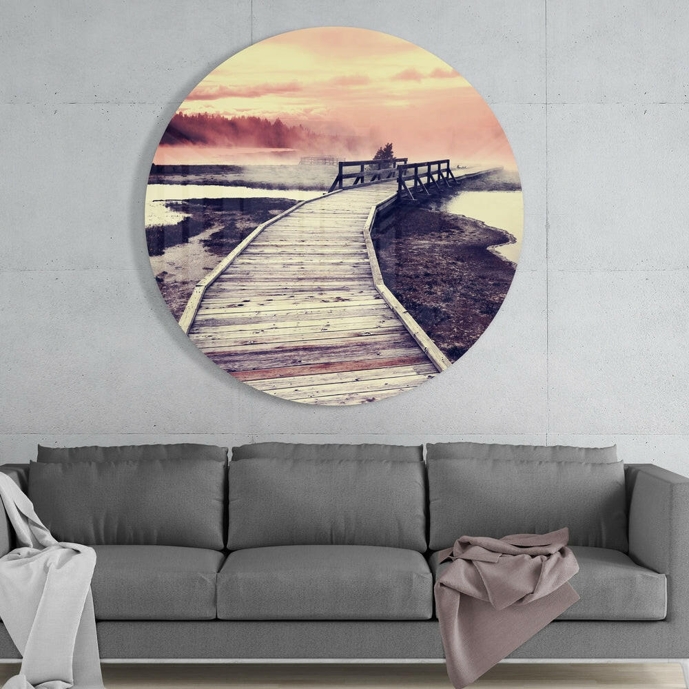 Dock Glass Wall Art.