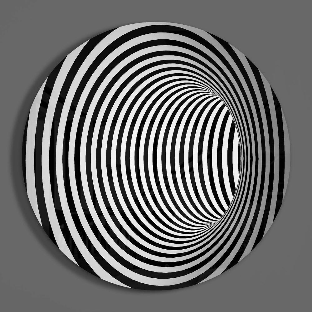 Hypnotic Glass Wall Art.