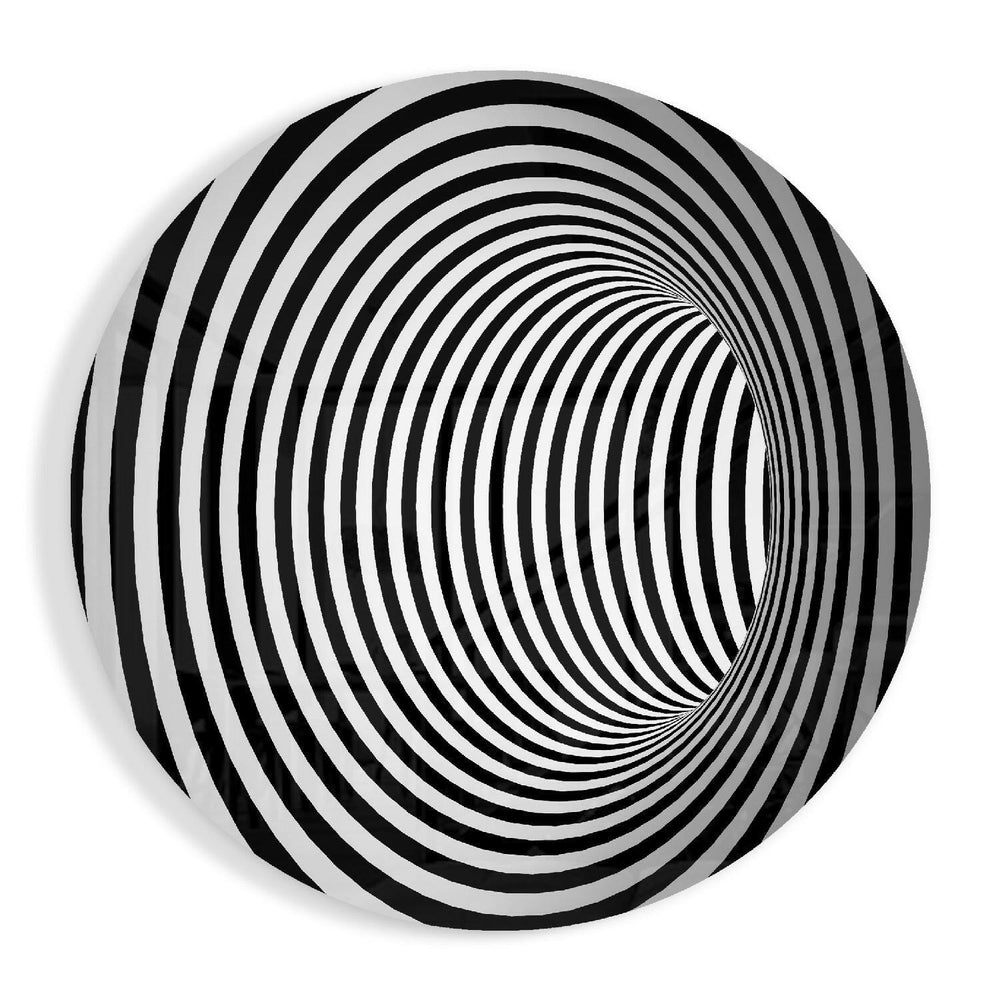 Hypnotic Glass Wall Art.
