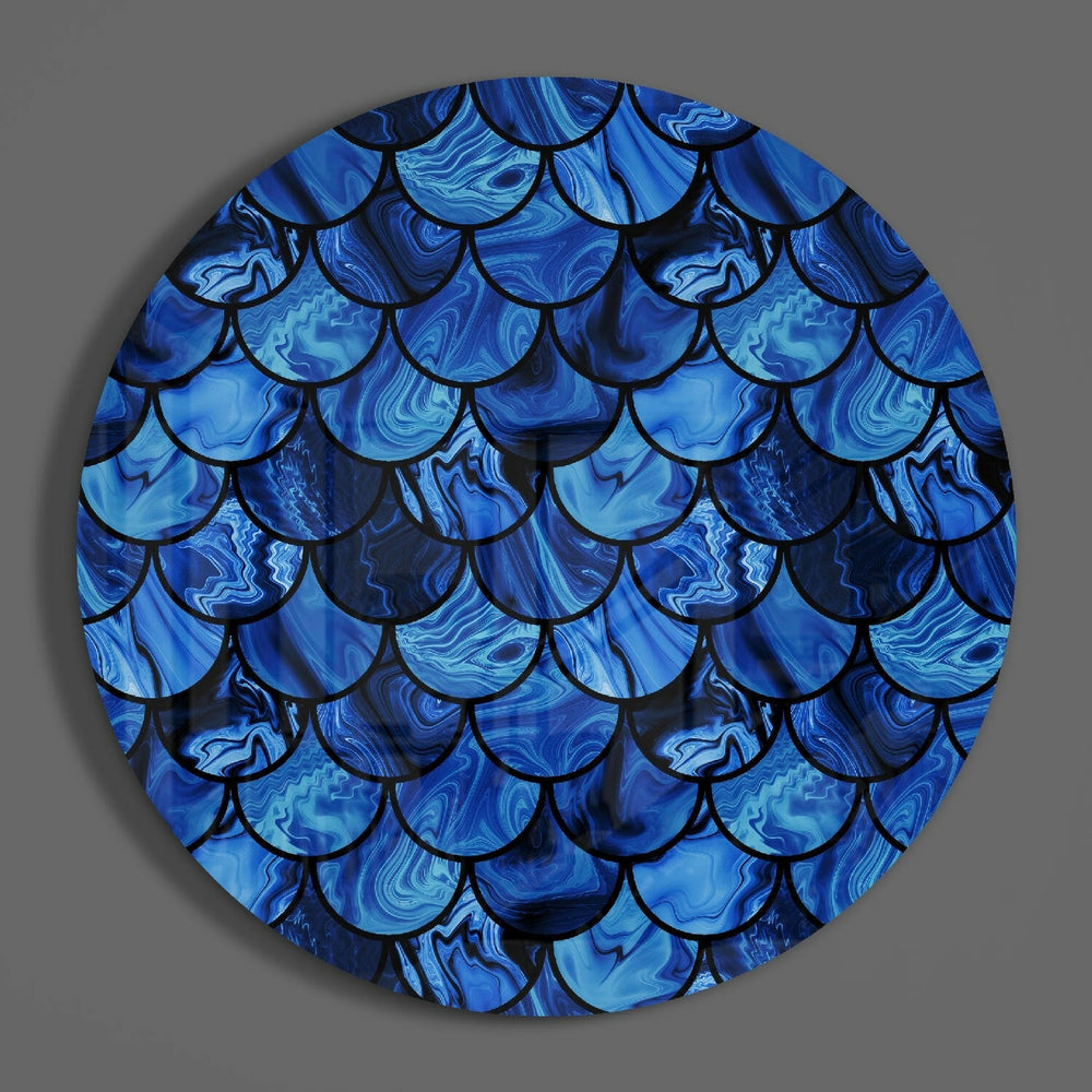Stamp Glass Wall Art.