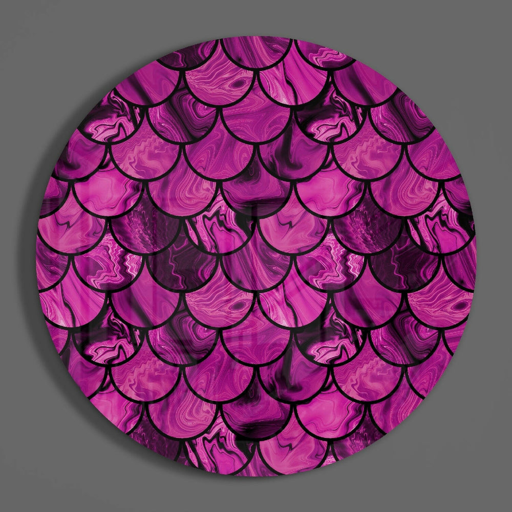 Stamp Glass Wall Art.
