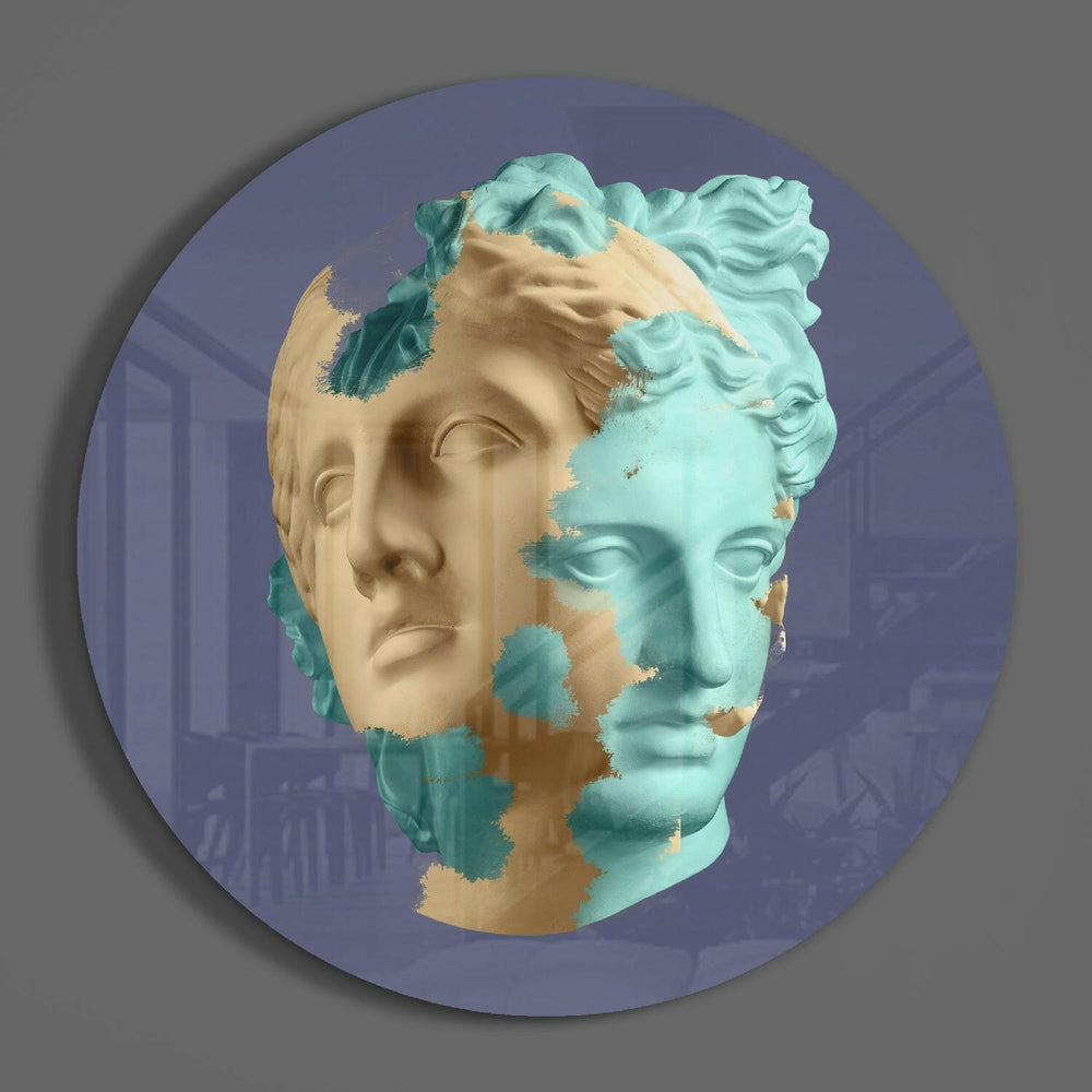 Split Glass Wall Art.