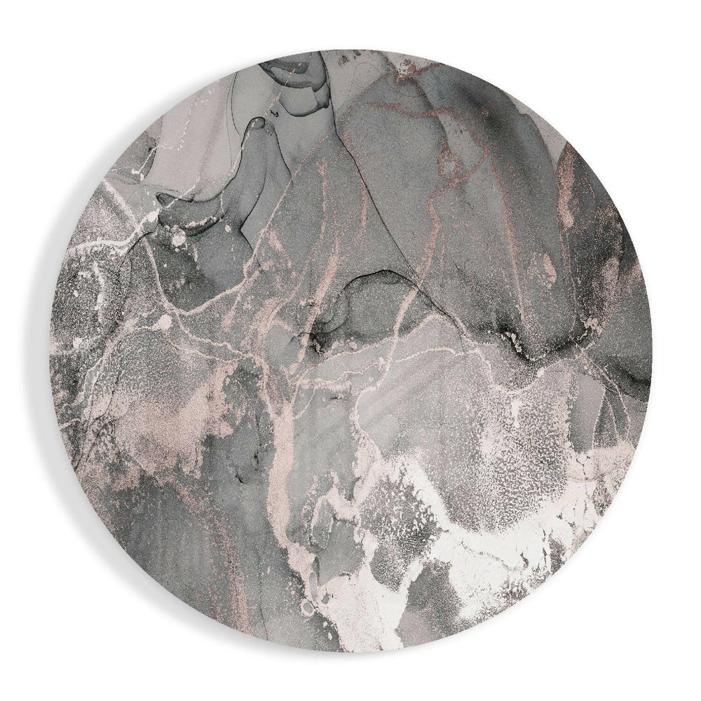 Abstract Flow Glass Wall Art.