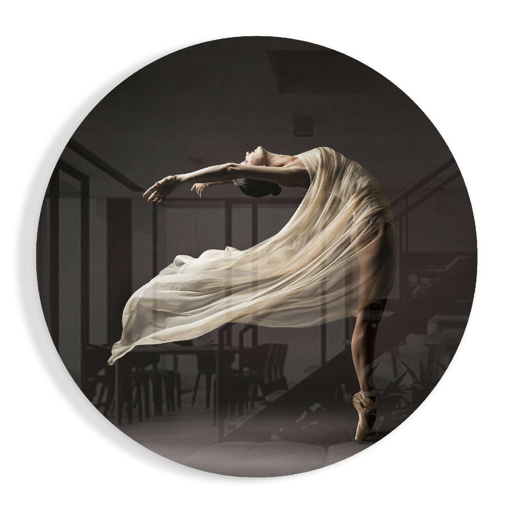 Ballet Glass Wall Art.