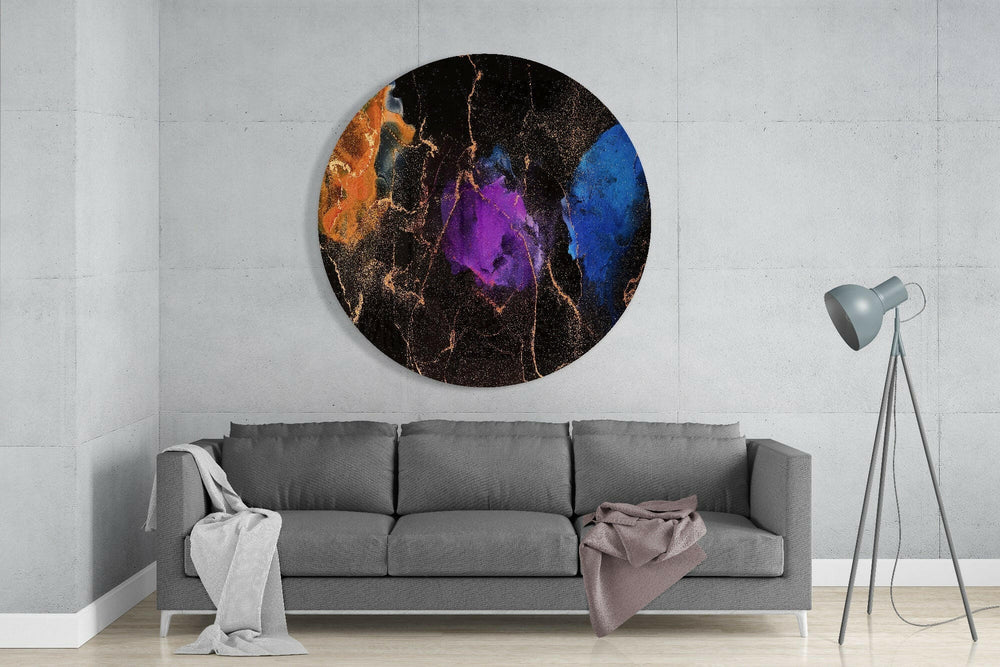 Color Explosion Glass Wall Art.
