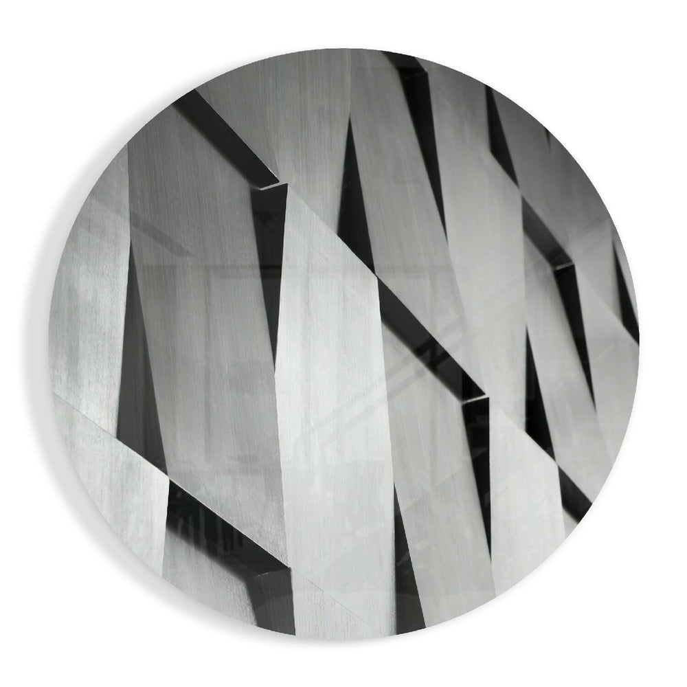 Abstract Glass Wall Art.