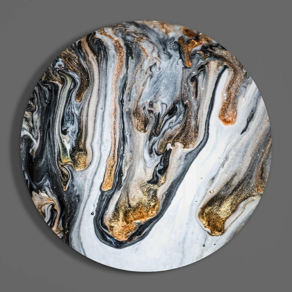 Marble Glass Wall Art.