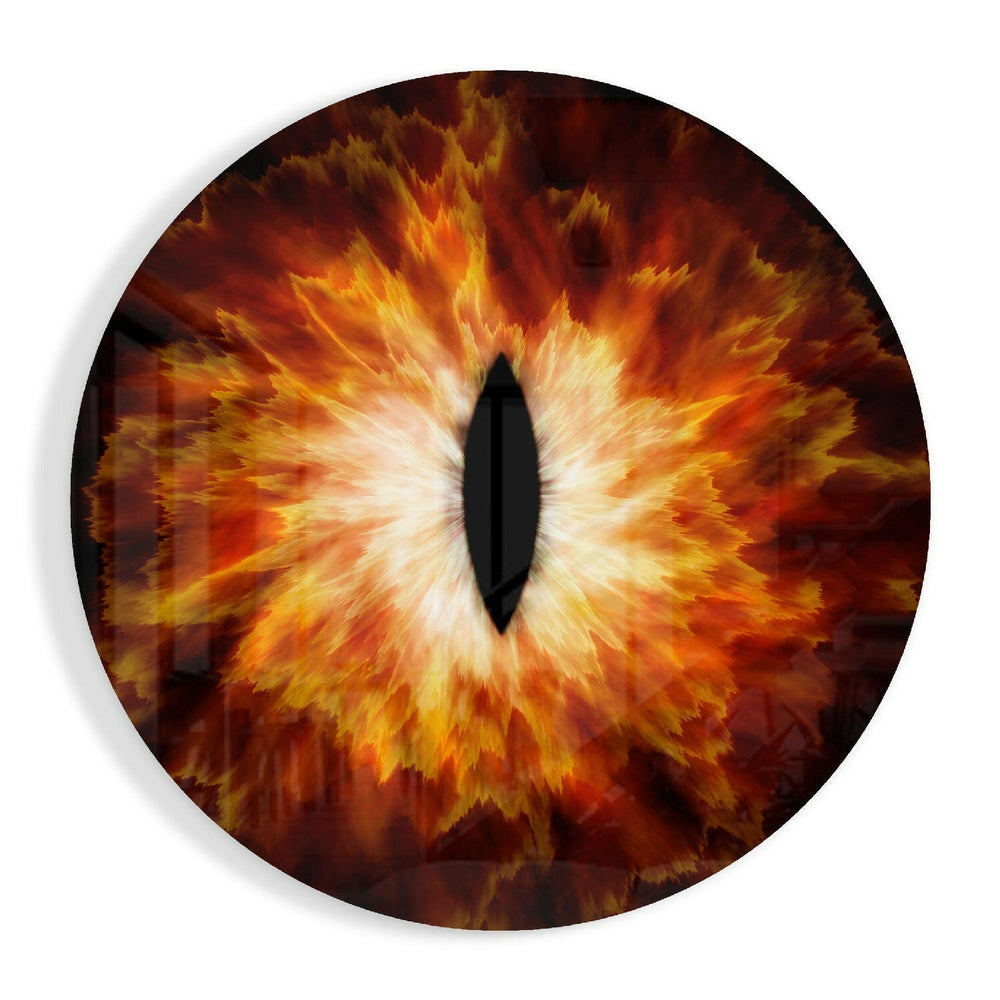 Fire Eye Glass Wall Art.