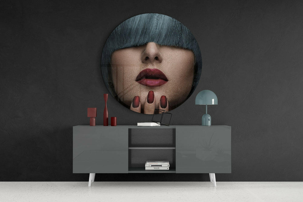 Bangs Glass Wall Art.