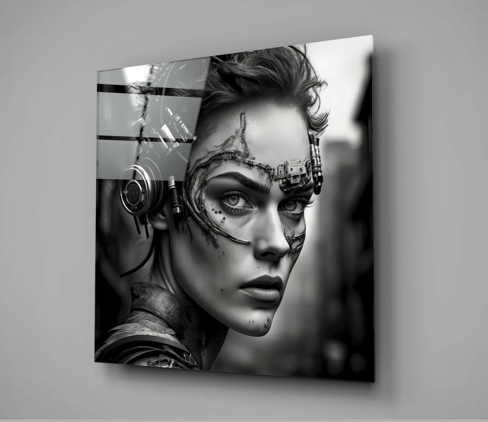 Woman Warrior Glass Wall Art || Designer Collection | Insigne Art Design.