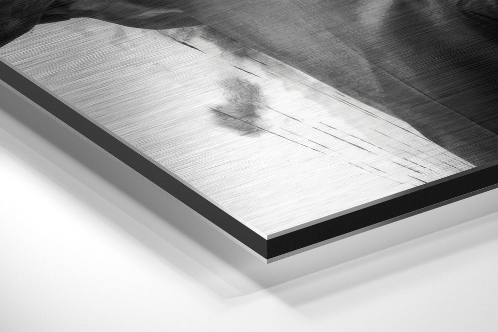 Suited Hitman Brushed Aluminium Dibond Wall Art