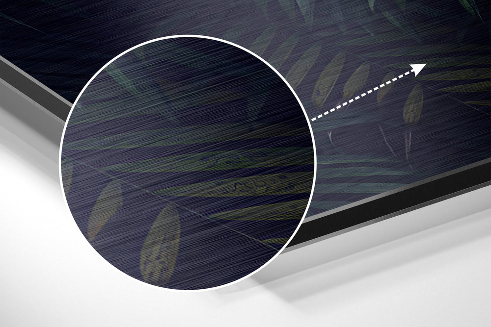 Find Your Time Brushed Aluminium Dibond Wall Art.