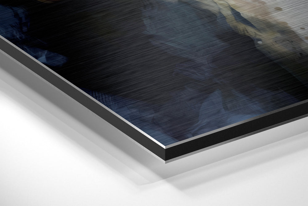 Marla Singer Brushed Aluminium Dibond Wall Art.