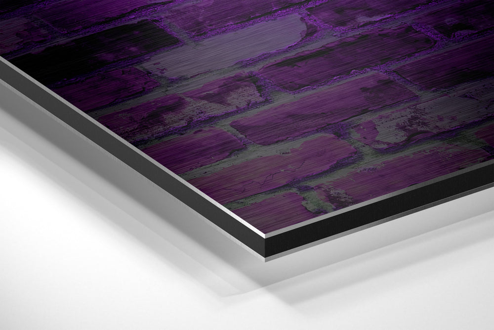 Truth Brushed Aluminium Dibond Wall Art.