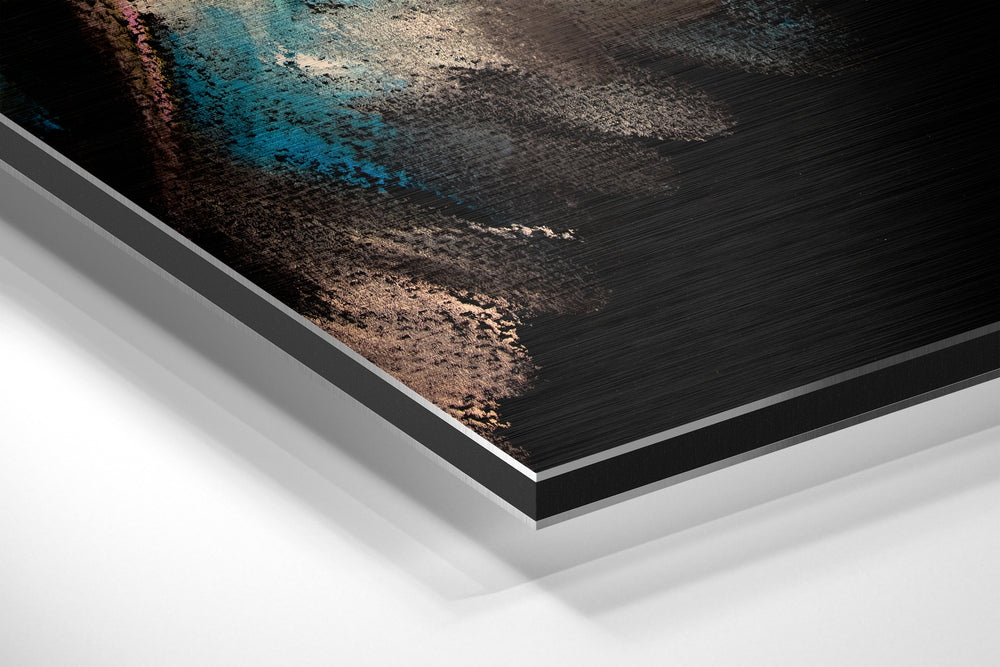 Horse Brushed Aluminium Dibond Wall Art.
