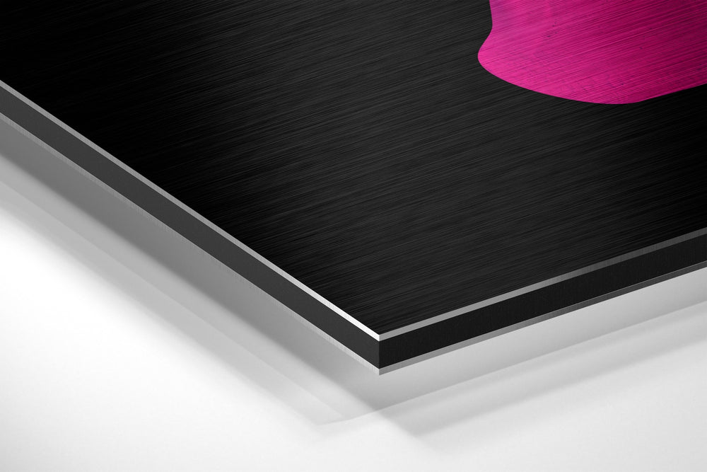 Woman in Pieces Brushed Aluminium Dibond Wall Art.