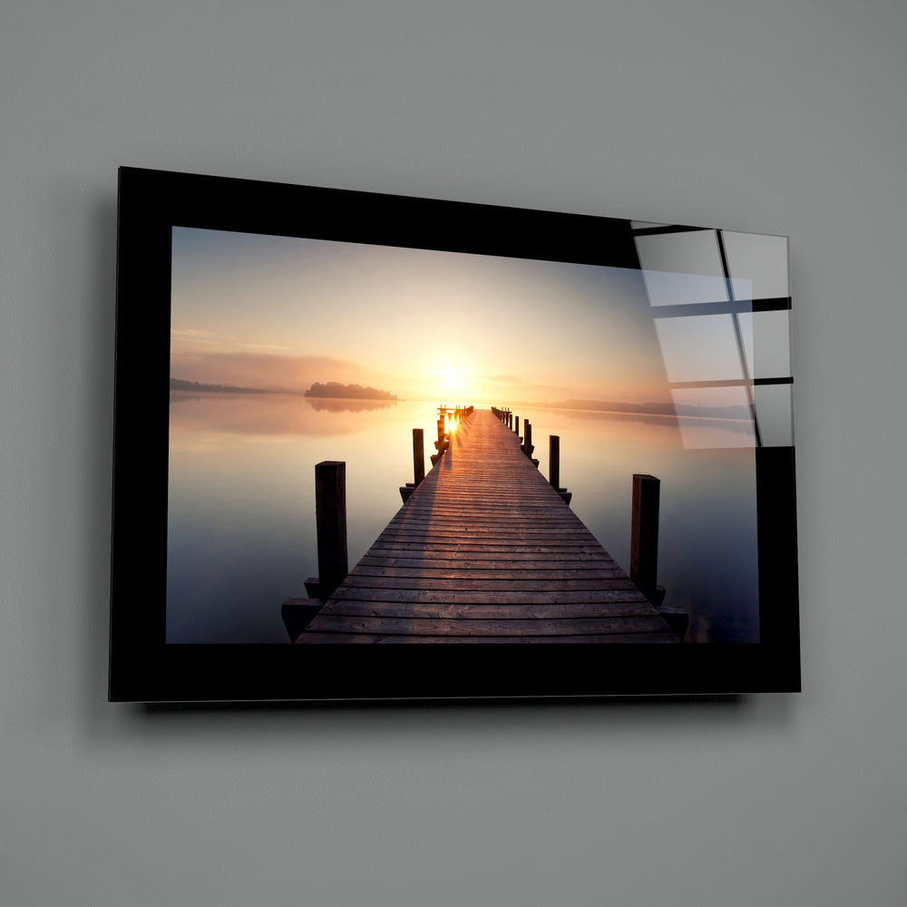 Editorial-photo panel bringing luminous calm to a coastal cottage