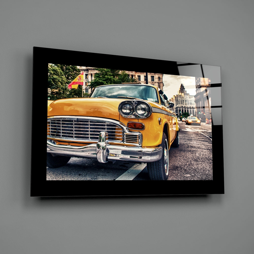 Editorial-photo panel bringing vintage warmth to a man cave