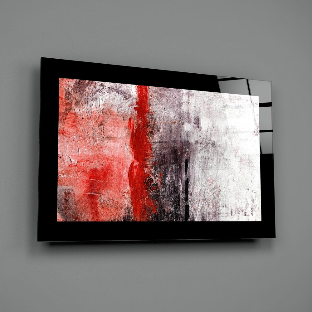 Oil-painting panel bringing painterly firepower to a foyer
