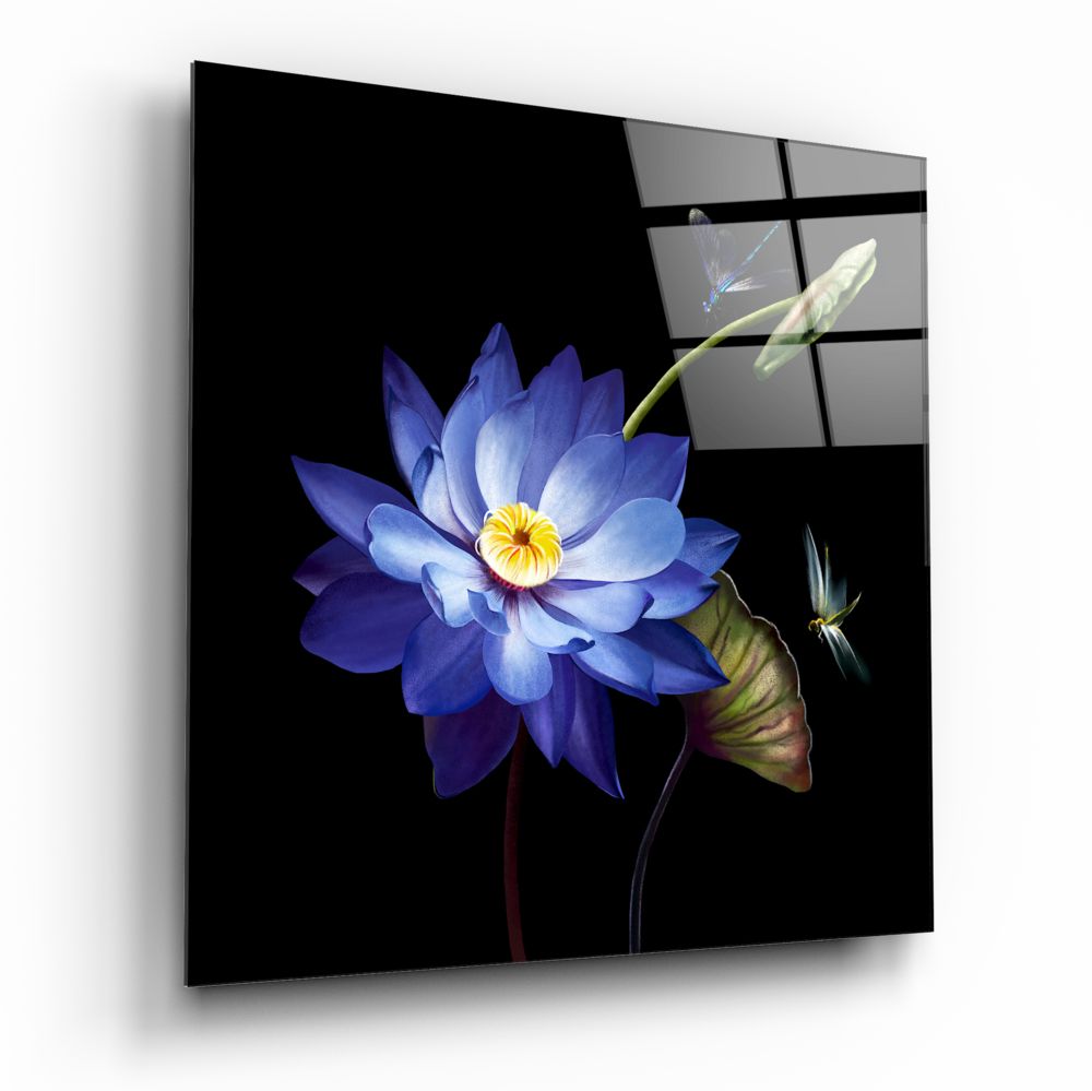 Flower Glass Wall Art.