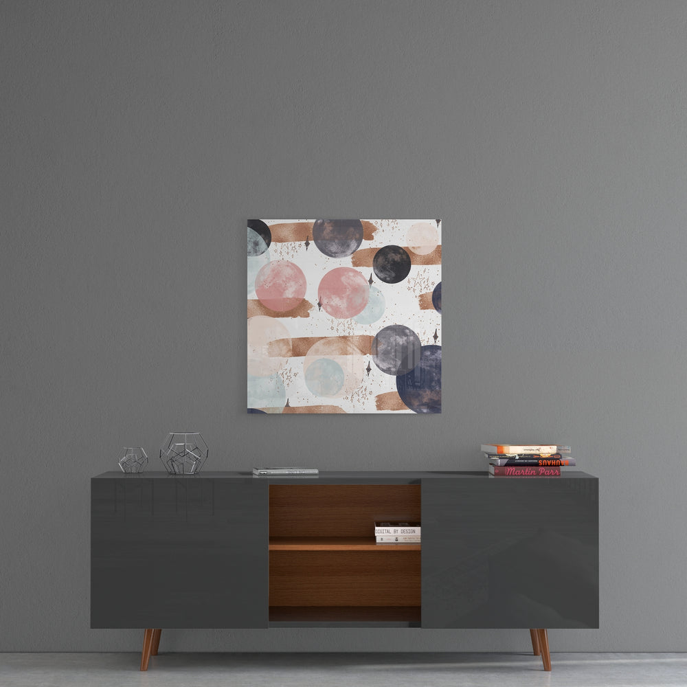 Bounces Glass Wall Art.