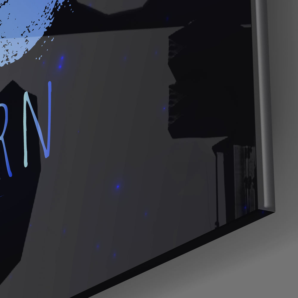 Horoscopes - Capricorn Glass Wall Art.