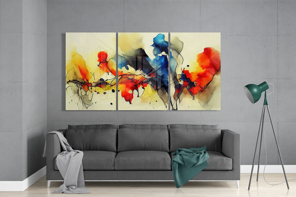Dispersal Glass Wall Art.