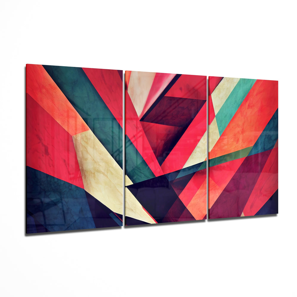 Shaped Glass Wall Art.