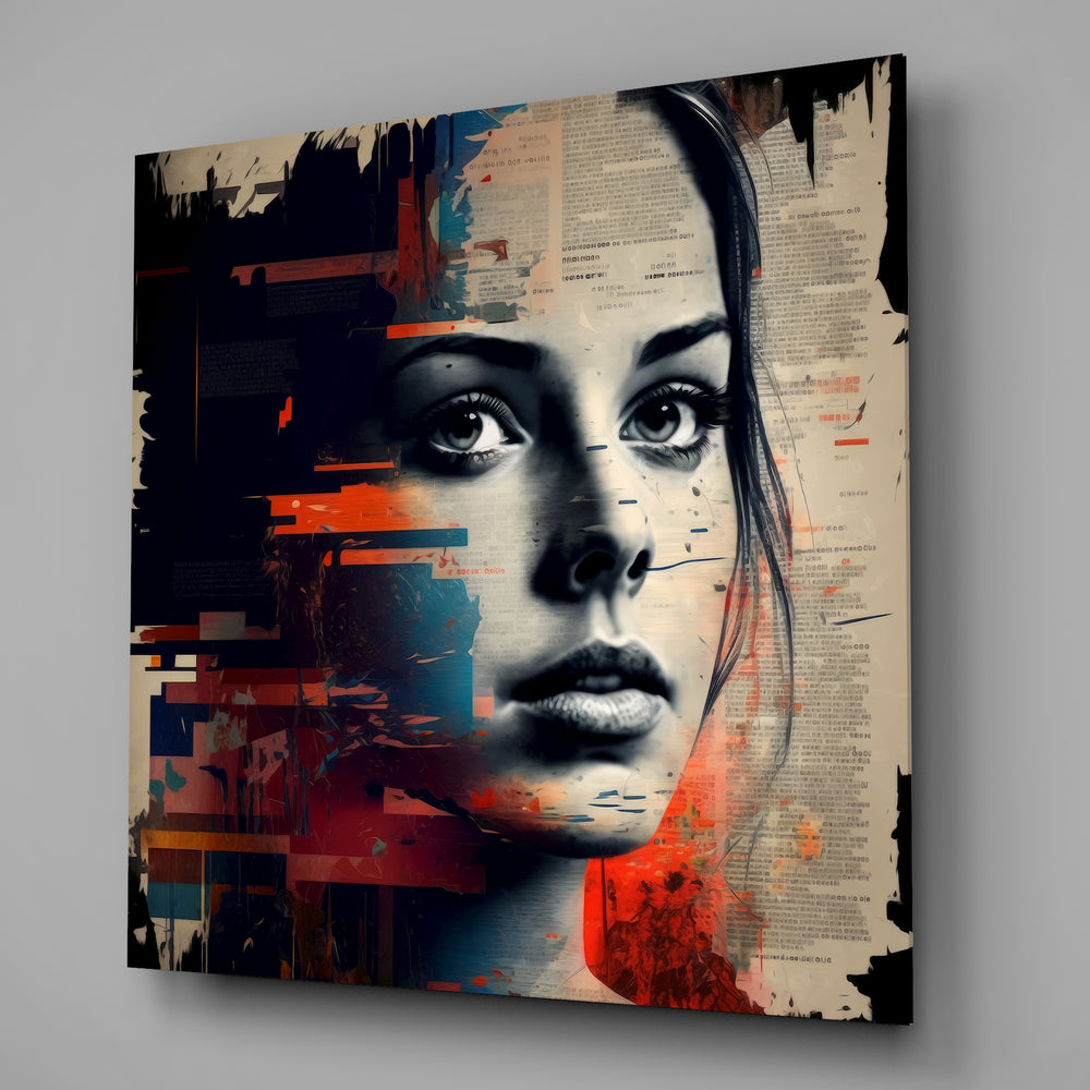 Women Glass Wall Art || Designers Collection.